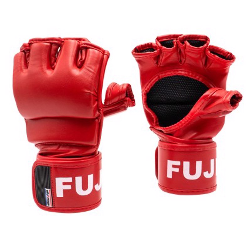 FUJIMAE ADVANTAGE 2 FLEXSKIN MMA GLOVES - red